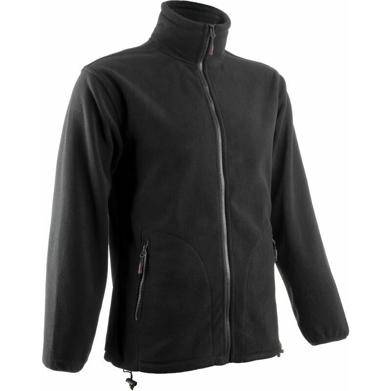 Veste Polaire De Travail Fluo Orange COVERGUARD RITTO - Taille S (40/42) - Norme EN ISO 20471 Classe 2 - 280g/m²