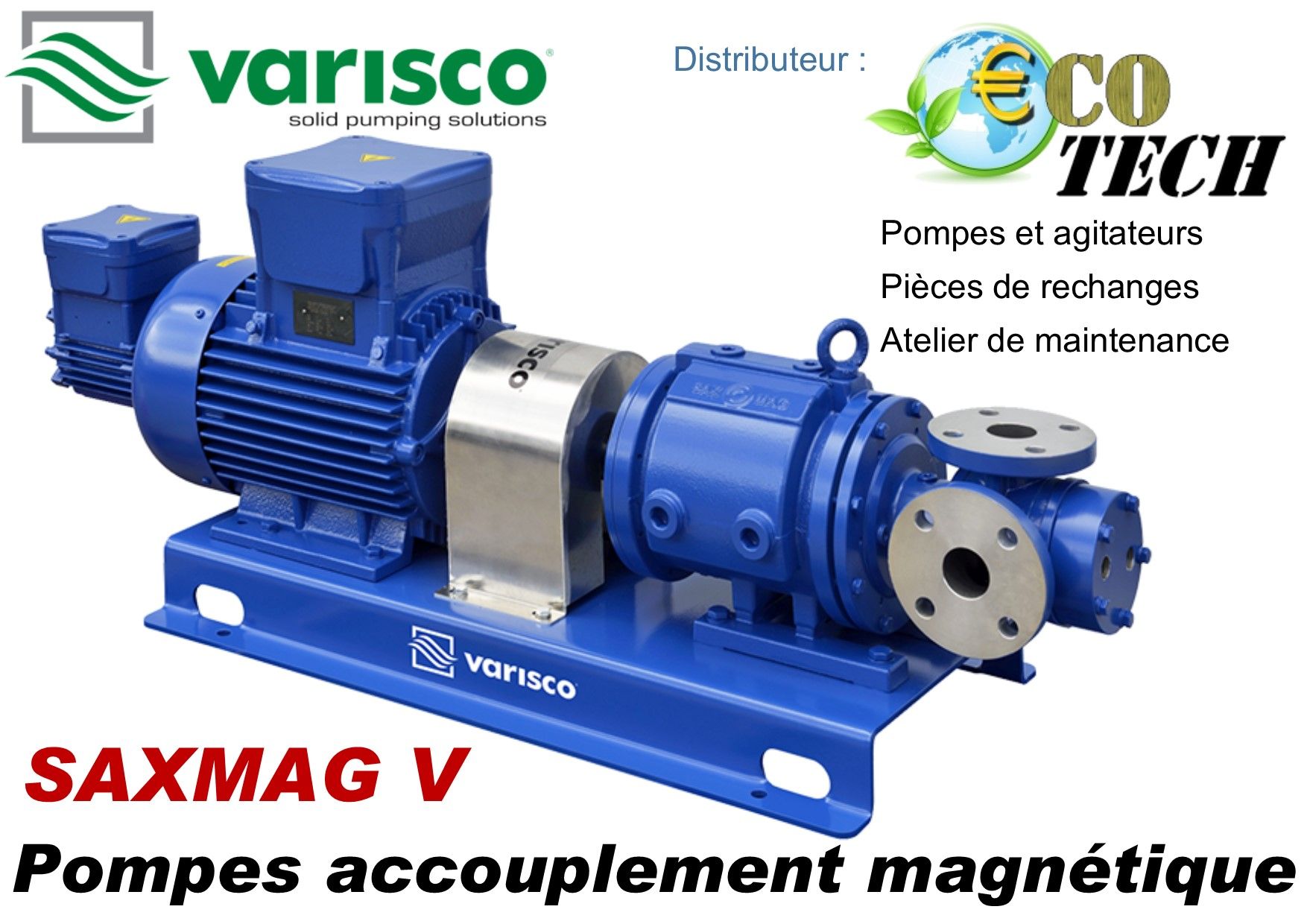 Pompes accouplement magnétique saxmag v varisco distributeur normandie_0