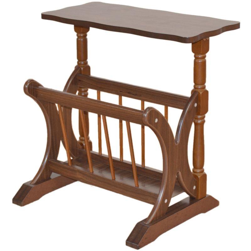 Table D Appoint Porte Journaux En Bois Massif Et Mdf Marron Marron Decoshop26 Comparer Les Prix De Table D Appoint Porte Journaux En Bois Massif Et Mdf Marron Marron Decoshop26 Sur Hellopro Fr