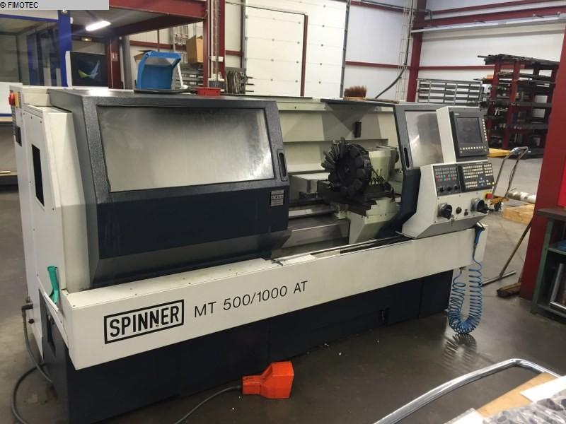 Tour CNC horizontal SPINNER REALMECA MT 500-1000 - commande cyclique, année 2000_0