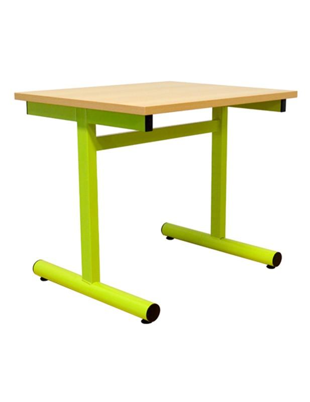 60X50 CM - BUREAU SCOLAIRE MATERNELLE À DÉGAGEMENT LATÉRAL FIXE_0