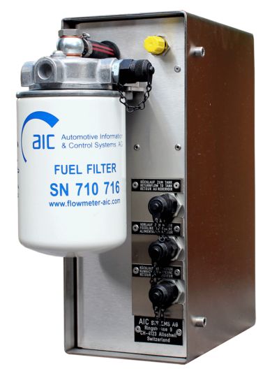 Aic 7000 nemo - débitmètre carburant avec mesure des émissions de co2 - flowmeter - 2000 impulsions par litre (modèle 7004), 804 impulsions par litre (modèle 7008)_0