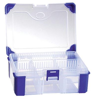 Boîte de rangement en plastique Viso, 5 compartiments fixes_0