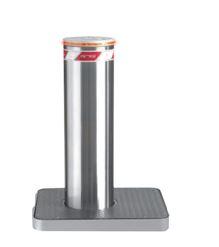 Borne escamotable automatique 275K12*900 - anti bélier, crash testé, en acier renforcé_0