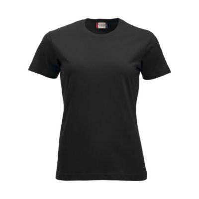 Clique t-shirt femme noir l_0