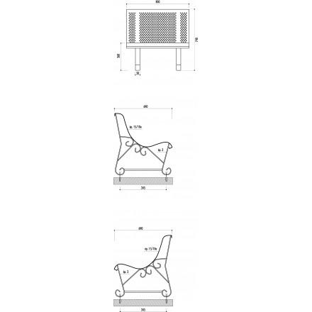 Fauteuil Square Perfo_0