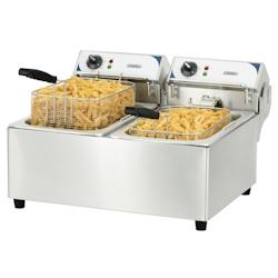 Friteuse électrique 2 x 10 litres Casselin - CFE102B_0