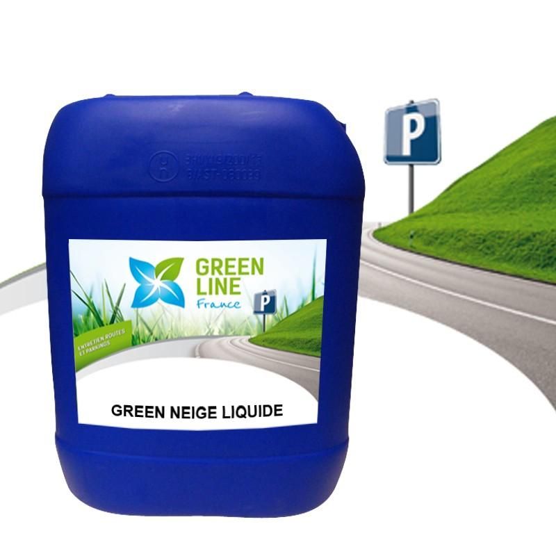 Green neige liquide - Référence ABS-GRENEILIQ/25 - Déneigeant et déverglaçant liquide à base de chlorure de calcium_0