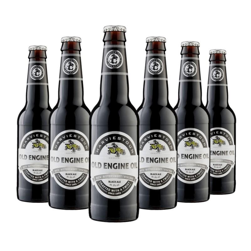 Biere harviestoun old engine oil 6*33cl Planète Soif Hellopro