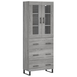 Helloshop26 - Buffet bahut commode armoire meuble de rangement organisateur cuisine salle de séjour salon haut sonoma 69,5 x 34 x 02_0035609 - 300021_0