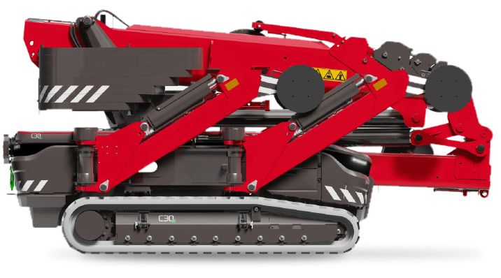 Hoeflon C30E - Mini Grue Électrique - 8700 kg - Hauteur de Levage 22 m_0
