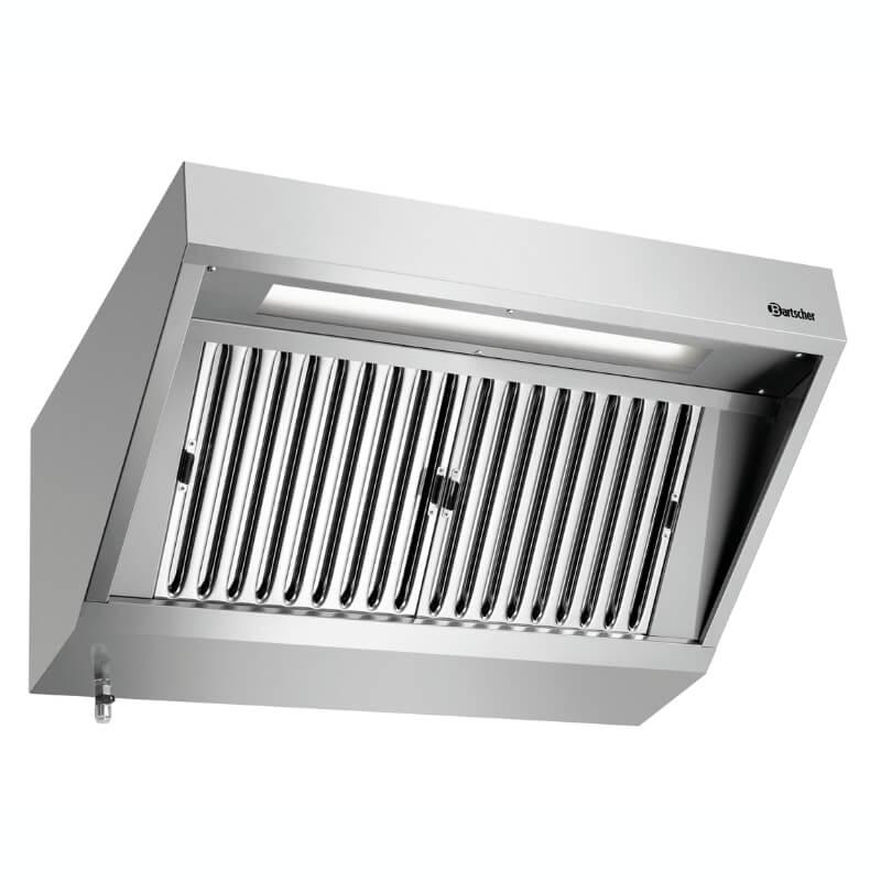 Hotte aspirante professionnelle Bartscher 1400 x 700 - Sans moteur - Acier inoxydable CNS 18/10_0
