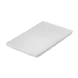 METRO Professional Planche à découper, polyéthylène rigide (HDPE), 60 x 40 x 2 cm, blanc - blanc plastique polypropylène 966555_0