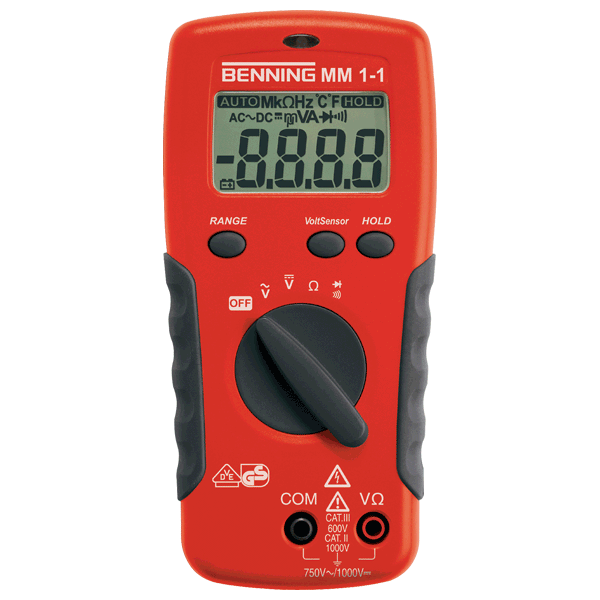 MULTIMÈTRES NUMÉRIQUES BENNING MM 1-1 - OTELO