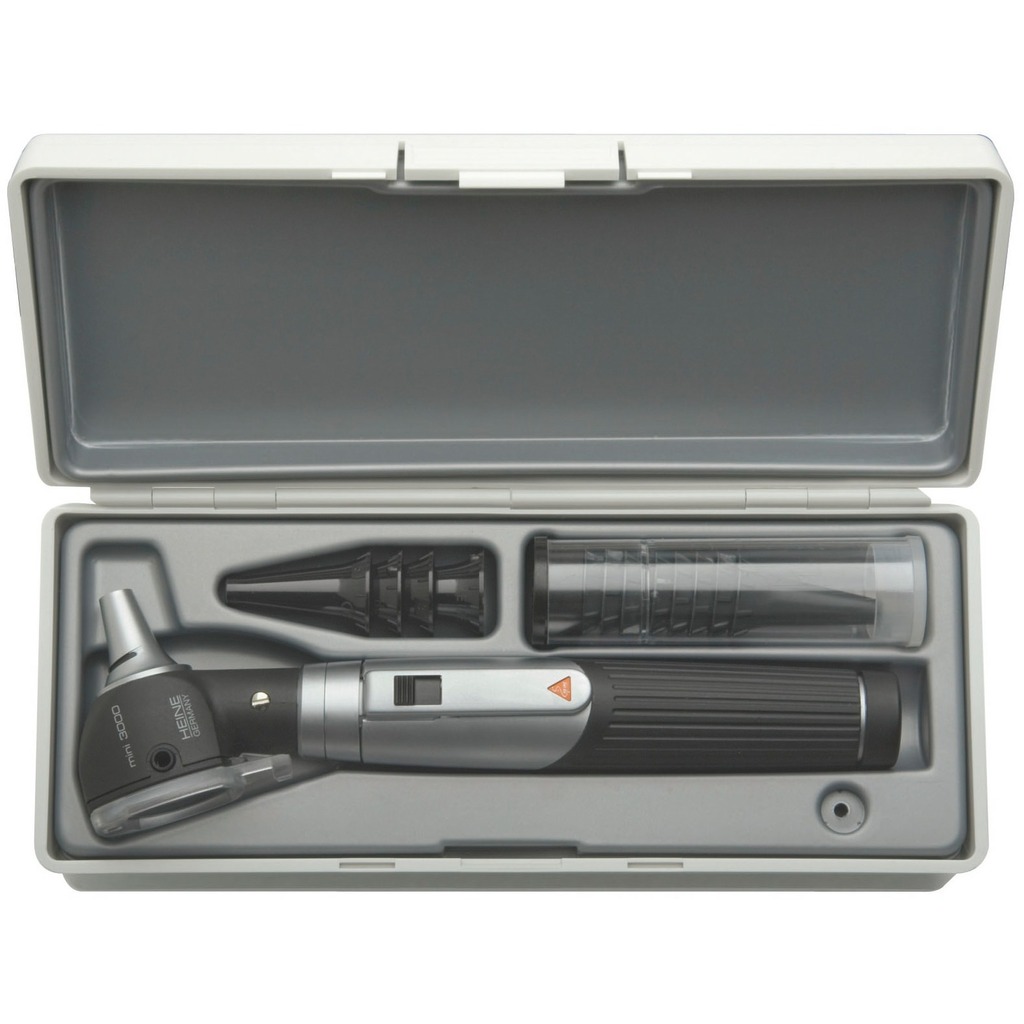 OTOSCOPE MINI 3000 TROUSSE COMPLÈTE - ÉCLAIRAGE DIRECT - BLEU