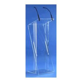 PUPITRE PLEXIGLASS EN Z CRISTAL_0