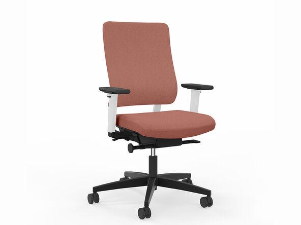 Siège de bureau Drumback écoresponsable et climatiquement neutre - mécanisme synchrone - tissu en bouteilles recyclées_0