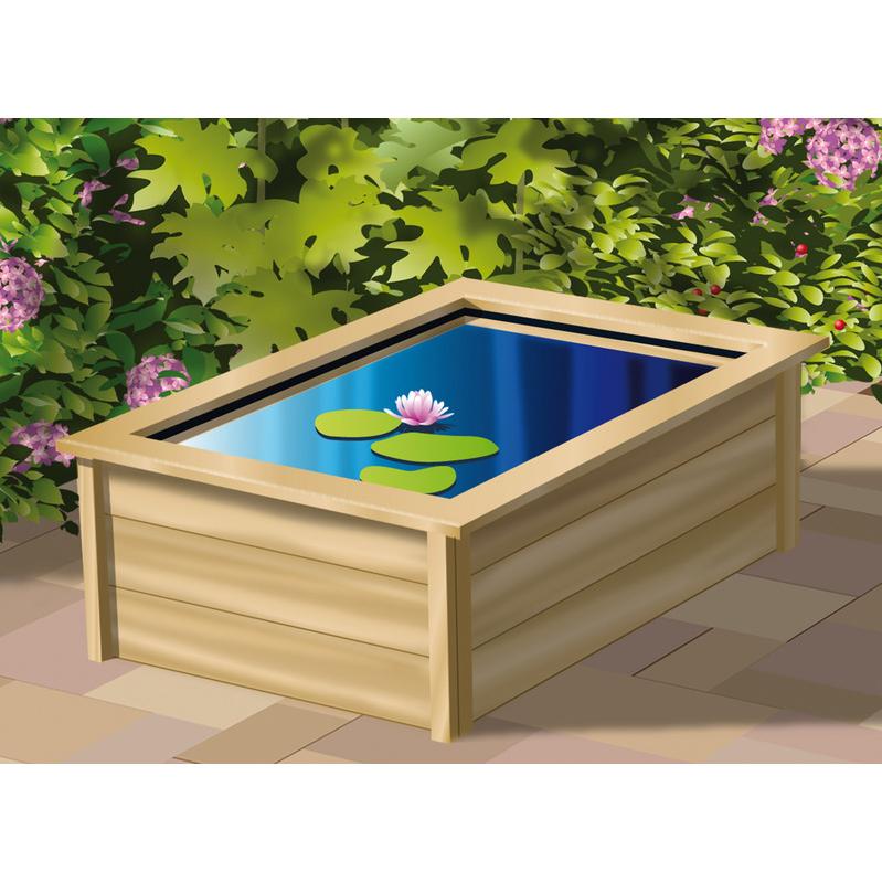 UBBINK - CADRE EN BOIS DÉCORATIF POUR BASSIN QUADRA C3