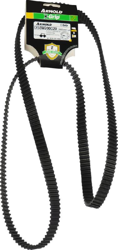 Courroie dentée trapézoïdale X-Grip - type 20DS8M2000_0