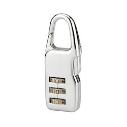 Cadenas à combinaison Swish, 3 chiffres, intérieur, anse acier, 21mm, nickelé - SP - gris 3150261011813_0