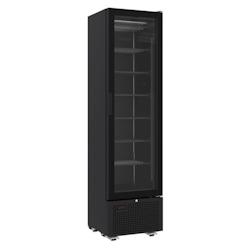 Combisteel Congélateur avec porte vitrée noir 221 litres - 7422242945988_0