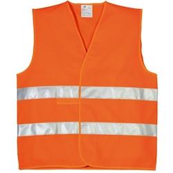 Coverguard - Gilet HV orange double bandes baudrier rétro réfléchissantes YARD classe 2 (Pack de 50) Orange Taille XL - XL orange 3435241702326_0