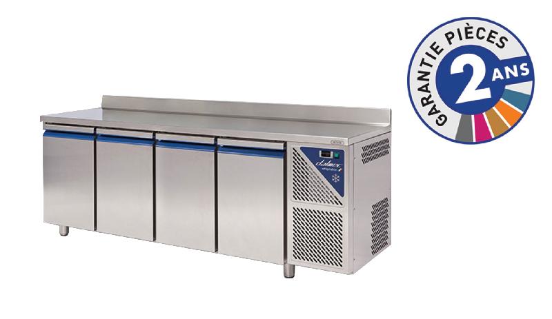 Desserte réfrigérée positive 470 L - 4 portes - sans groupe logé - inox - Dalmec SN604SGC_0