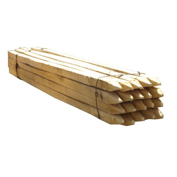 Échalas en acacia - 150 cm - Lot de 25 - Pour gaines climatiques - Réf. 143701_0