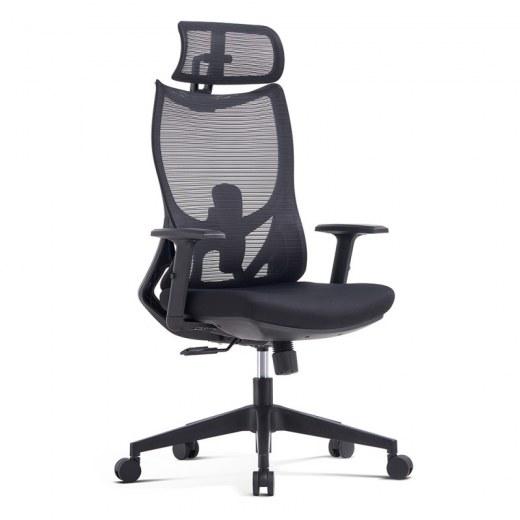 Fauteuil de Bureau Juan - Référence 6375 FR204 - Tissu synchrone avec soutien lombaire ergonomique réglable_0