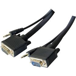 GENERIQUE Cordon  écran svga + audio - 5 m - ECF-137222_0