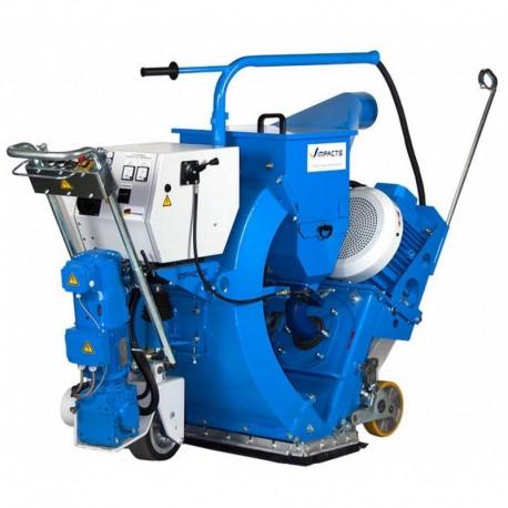 Grenailleuse S750E - Largeur de travail 750mm - Rendement 860 m²/h - Double turbine 2x15KW_0
