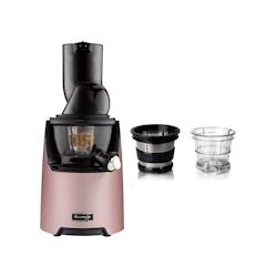 Kuvings Kuving's - Extracteur de jus vertical EVO820 + Kit Sorbet & smoothie - livre de recettes offert - Rose Gold - rose 3701313800314_0