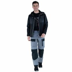 Lafont - Pantalon de travail RULER Gris / Noir Taille L - L gris 3609702956904_0