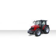 Tracteur moderne avec moteur AGCO Power 3 cylindres, gamme MF 4700