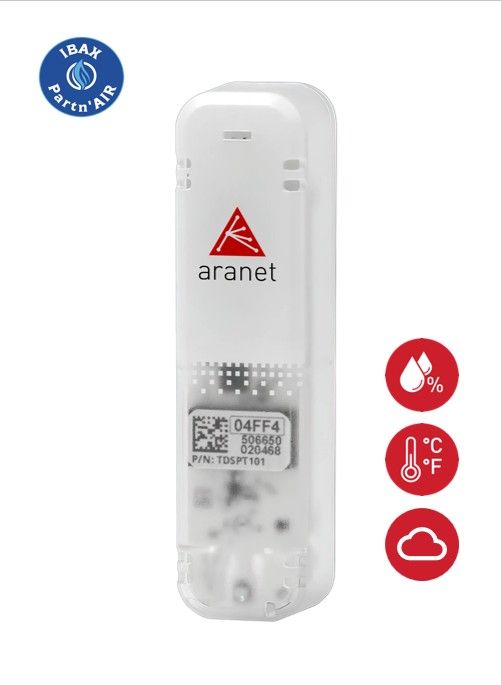 Mini capteur sans fil de température et humidité connecté - LoRa - Mini capteur T/RH_0