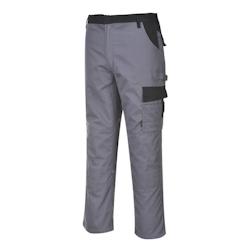 Portwest - Pantalon de travail homme MUNICH Gris Taille M - M gris 5036108215331_0