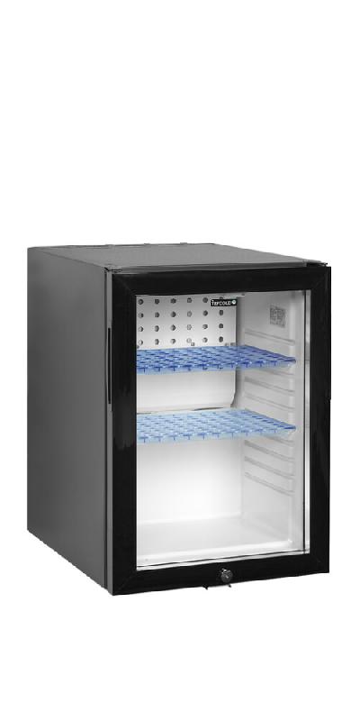 Réfrigérateur minibar à porte vitrée 38L noir - TM45GC - Dimensions 402x485x565 mm - Plage de température +5/+14°C_0