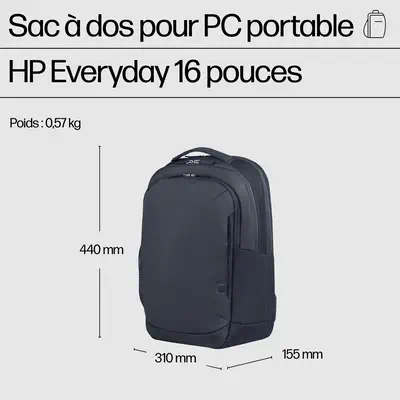 Sac à  dos pour PC portable HP Everyday 16 pouces_0