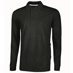 U-Power - Polo de travail manches longues noir Slim LIVE Noir Taille L - L 8033546382110_0