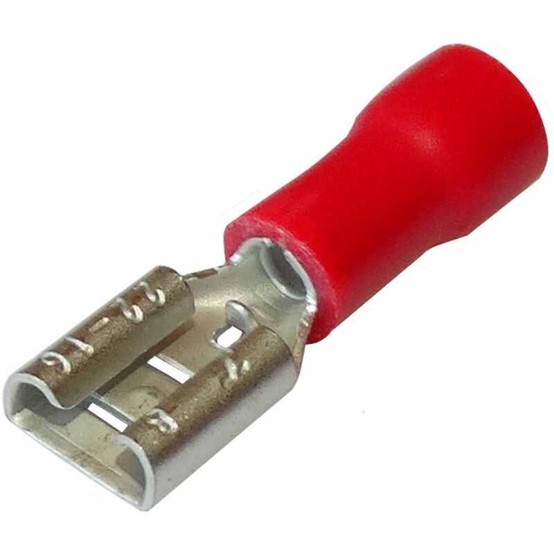 Aerzetix 100x Cosses /électriques femelle plate 9.5mm 1.2mm 3-6mm2
