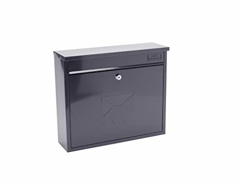 STERLING MB02A Burg-Wächter - Boîte aux lettres murale élégante en acier galvanisé avec verrou sécurisé_0