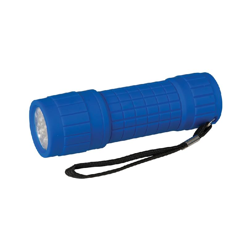 Torche ergonomique à LED - 9 LED Silverline 226596 - résistante aux projections d'eau et aux chocs_0