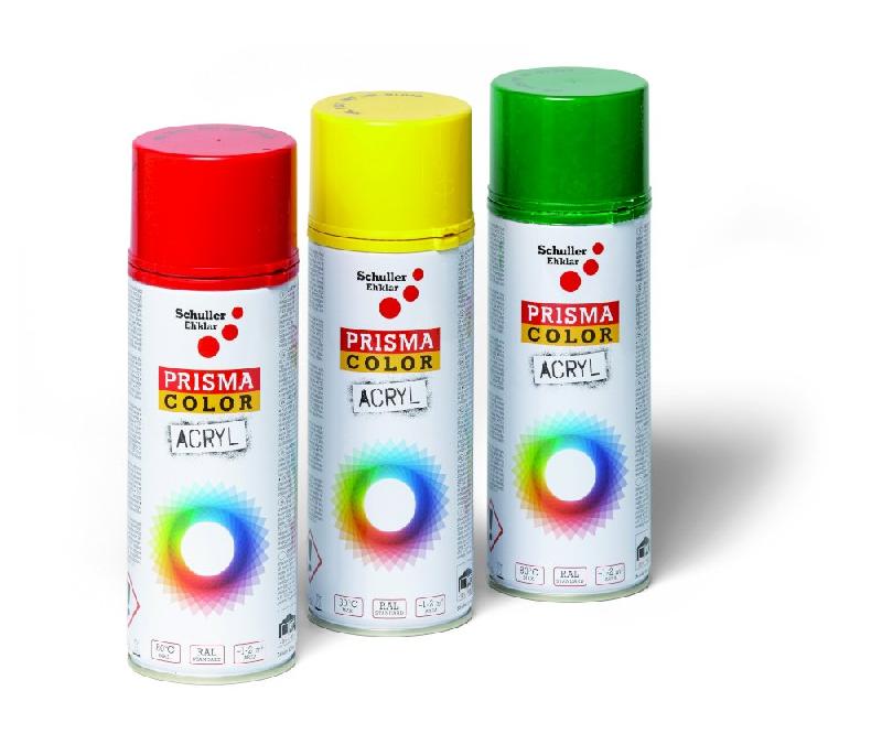 Aérosols multi-supports - Peinture acrylique arc en ciel - séchage rapide, intérieur/extérieur_0