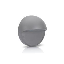 Applique murale extérieure Lampe LED 6W 6000K blanc froid IP65 ASLO - argenté 5604612687977_0