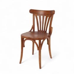 Bistromania Chaise de bistrot HALLES - Bois foncé - CLP001_0
