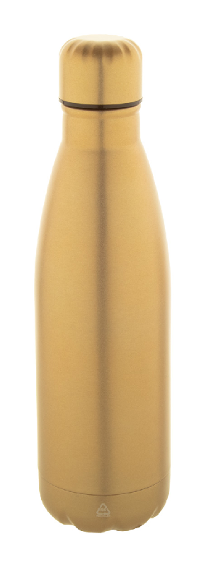 Bouteille en acier inoxydable recyclé - 790 ml - Couleur doré_0
