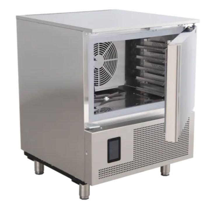 Cellule de refroidissement 5 x GN1/1 ou 600x400 HACCP, sur roulettes, 720 W, 220 V - MONO_0