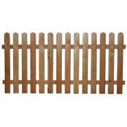 Clôture Bressanone - clôtures en bois - Pircher - mélèze alpin brossé - 200 x 4,2 x 99 cm_0