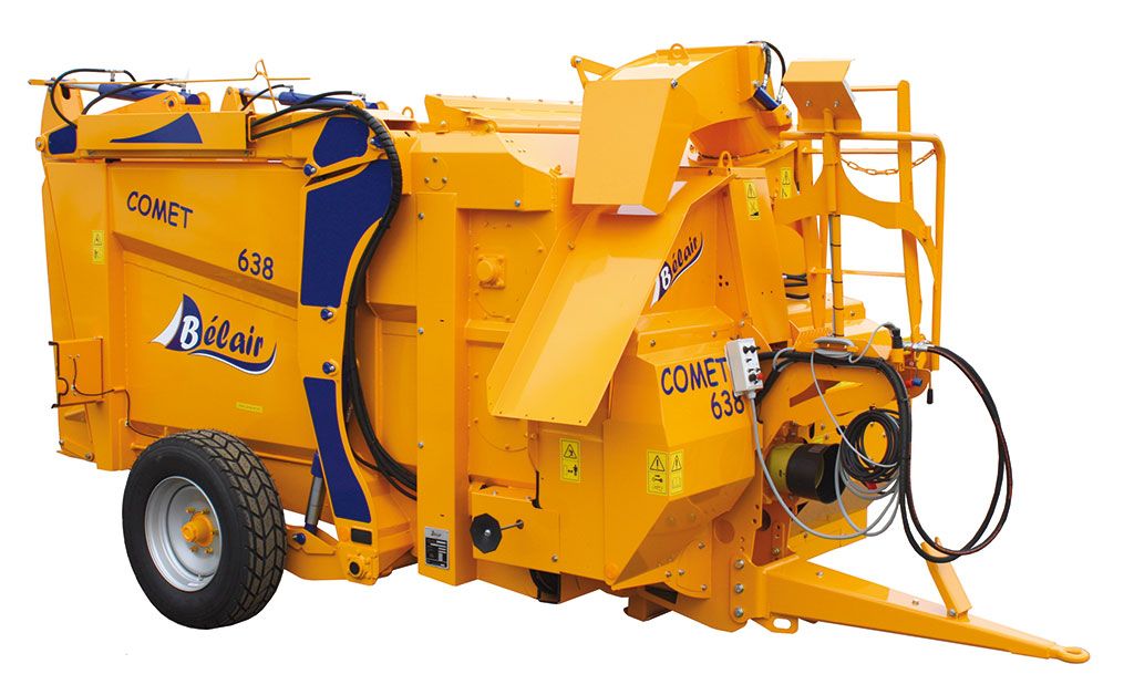 Comet 638 - désileuse pailleuse - belair - distributrice 6.2 m3 2 démêleurs_0