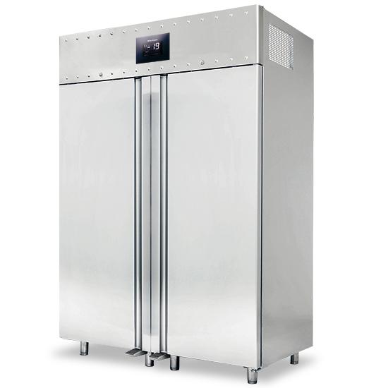 Congélateur 1400 litres en inox gn 2/1 -10°/-22°c isolation 85 mm wifi - 1400x810x2150 mm - BMA0032/FN_0